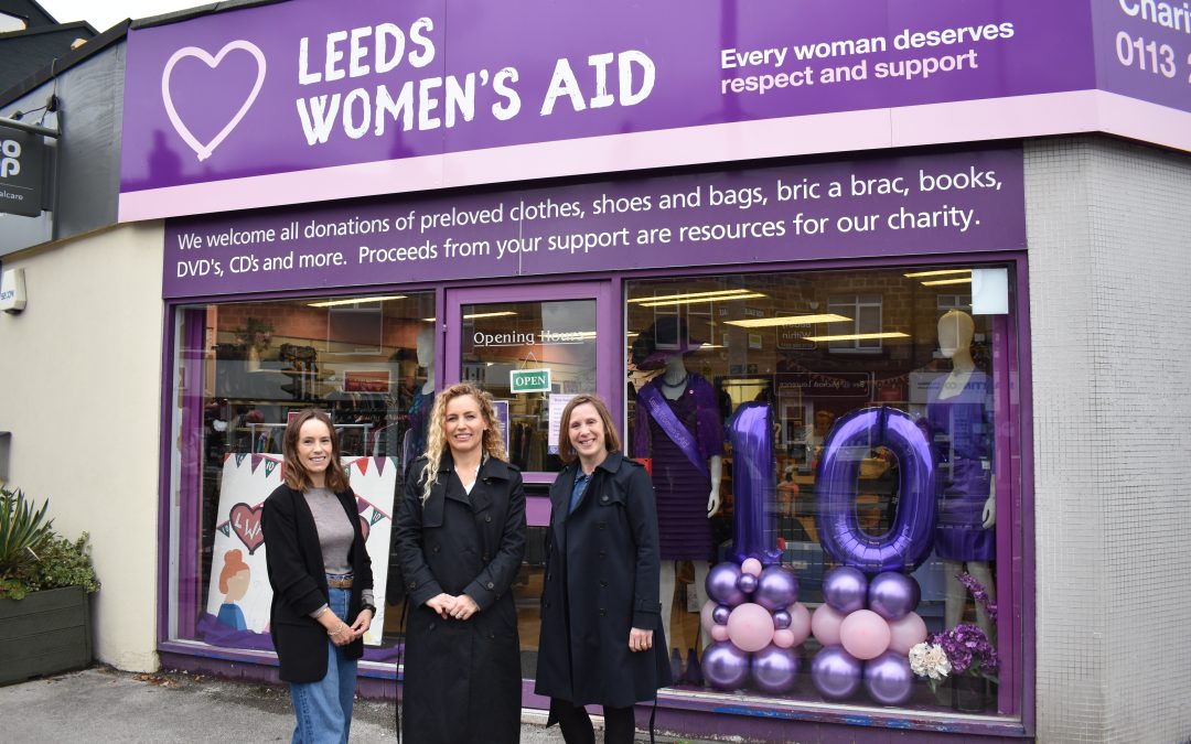 Leeds Women’s Aid Charity Shop Celebrates 10th Birthday